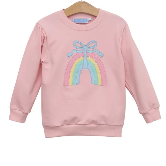 French Terry Rainbow Pullover