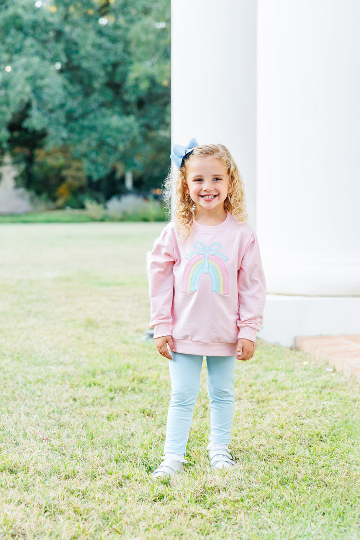 French Terry Rainbow Pullover