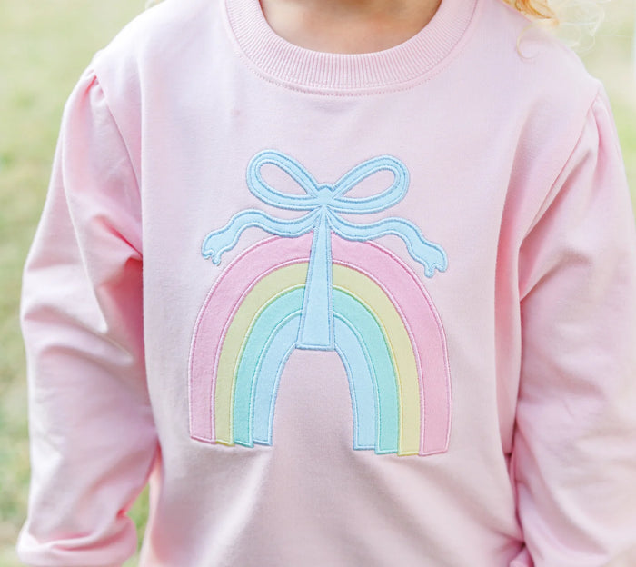 French Terry Rainbow Pullover