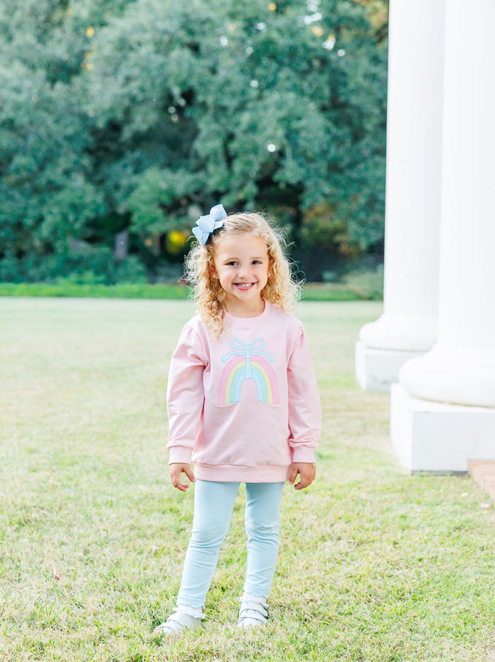 French Terry Rainbow Pullover