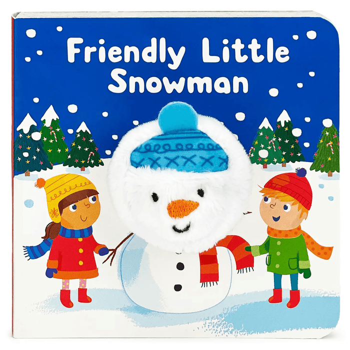 Friendly Snowman Puppet Book