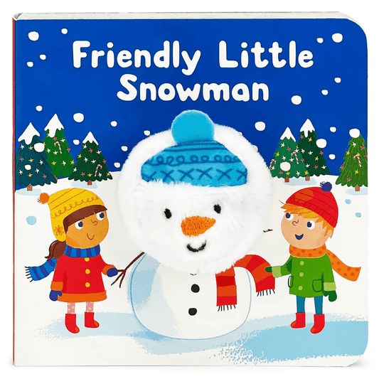 Friendly Snowman Puppet Book