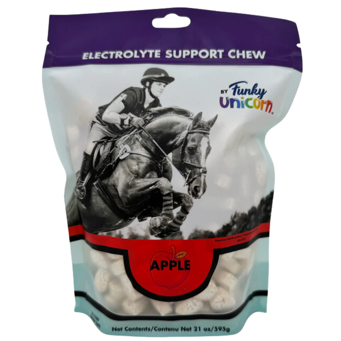 Funky Unicorn Electrolyte Cubes for Horses, Apple, Trainer's Pack, 21 oz