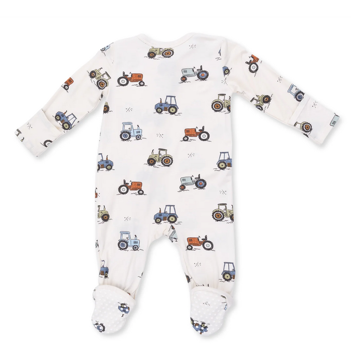 Future Farmer Zipper Footie