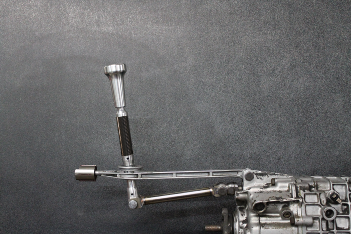 Garagistic Carbon Fiber Supreme Short Shifter - E46, E36, E30, Z4, Z3-Shifters-grip-drift-Bare-OEM-Aluminum Vintage W/Emblem-Garagistic-bmw