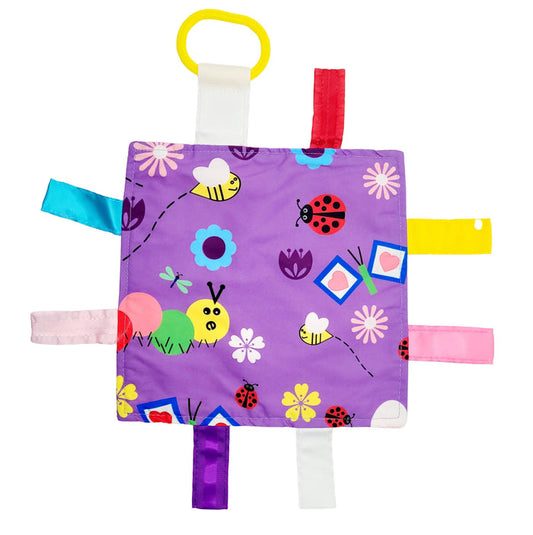 Garden Butterfly Crinkle Tag