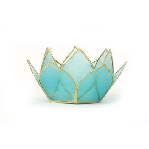 Gemstone Lotus Tea Light Holder - mini