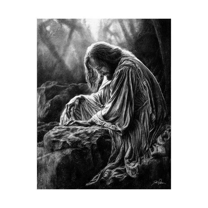 "Gethsemane" Premium Matte Paper Print.