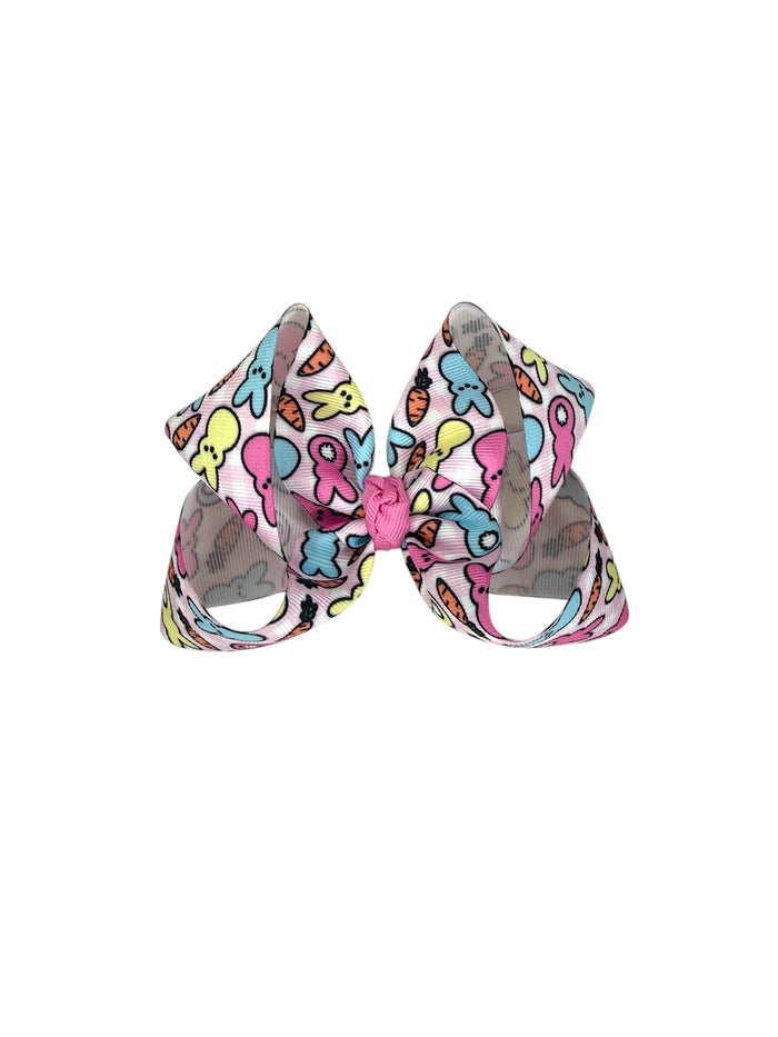 Gingham Peeps Bow
