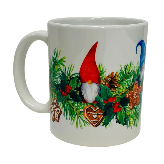 Gnomes & cookies coffee mug