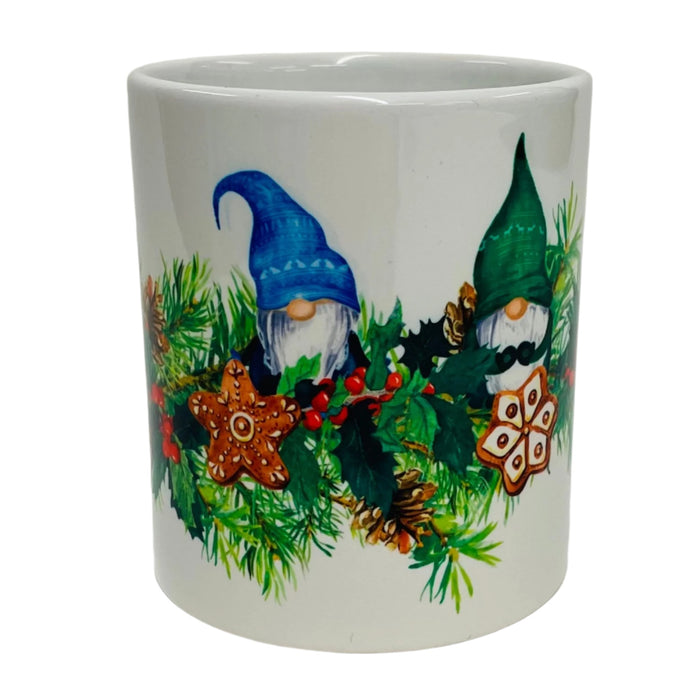 Gnomes & cookies coffee mug