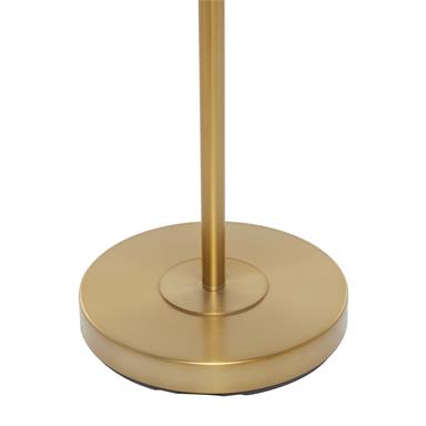 Gold and Blue Velvet Luxury Floor Lamp