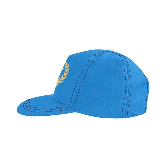 Golden Leave ERI Womens Mens Hat  Blue All Over Print Snapback Hat D - Natna Shop