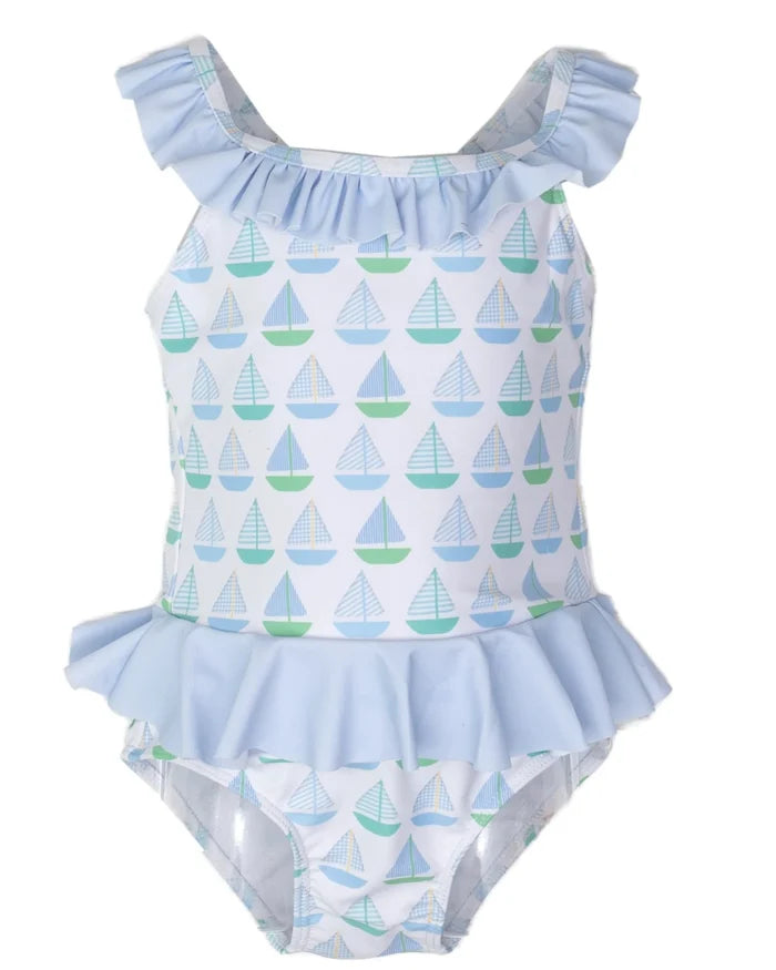 Grand Lagoon Set Sail One Piece Swim UPF50
