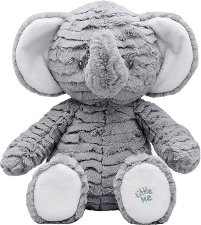 Gray Elephant Ripple Plush