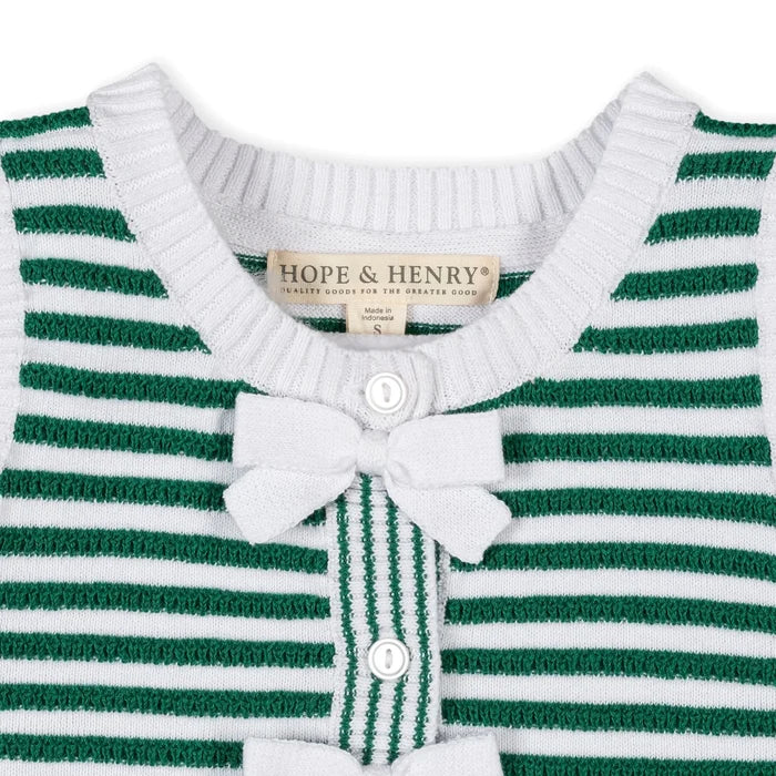 Green Bow Sweater Tank
