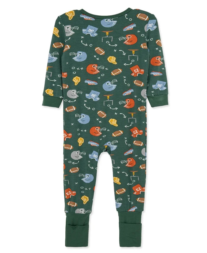 Green Football Conv Coverall