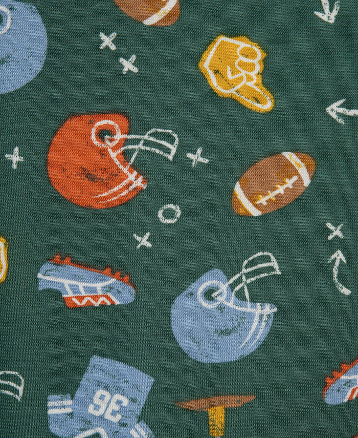 Green Football Conv Coverall