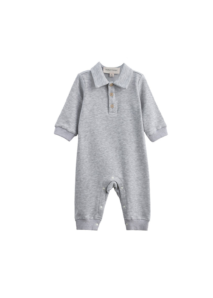 Grey Jacob Romper