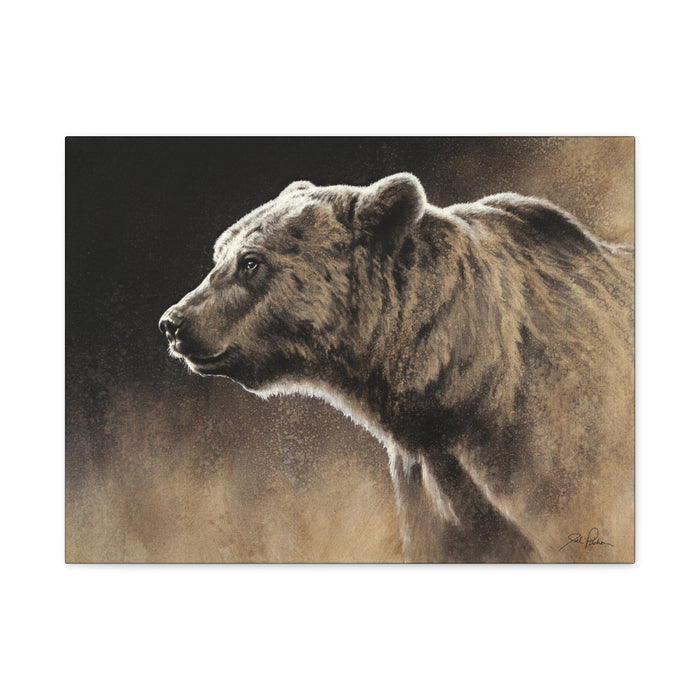 "Grizzly" Stretched Canvas
