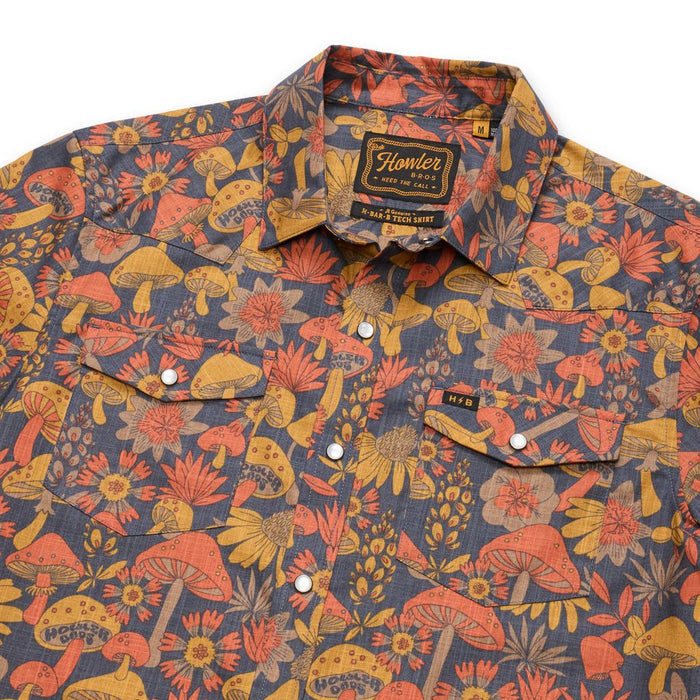 H Bar B Snapshirt- Fungi Forage Nightfall