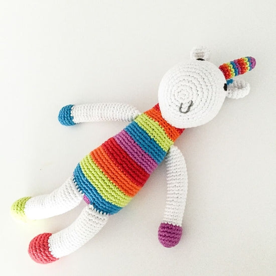 Handmade Organic Cotton Rattle