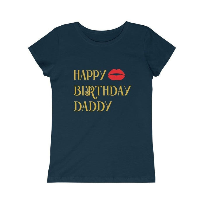 Happy Birthday Daddy Girls t-shirt - Natna Shop