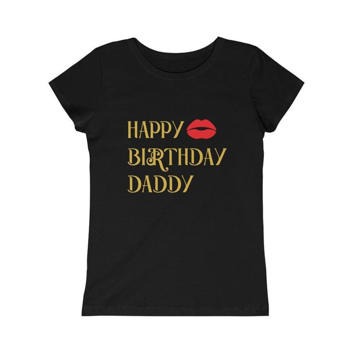 Happy Birthday Daddy Girls t-shirt - Natna Shop