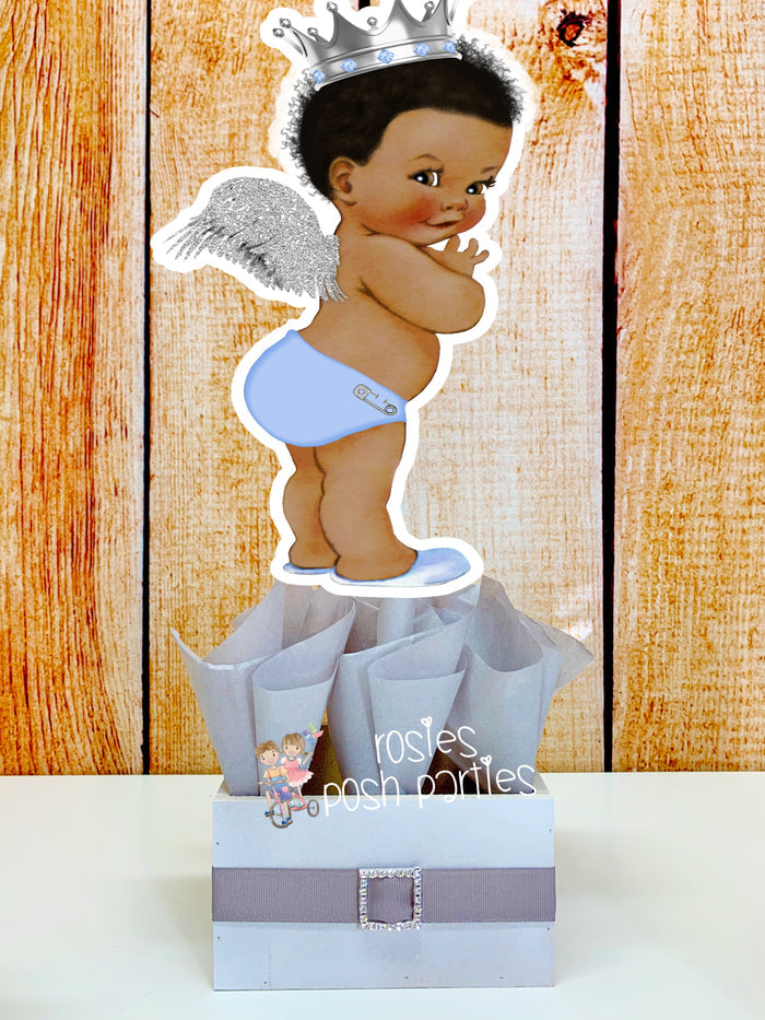 Heaven Sent Baby Shower Centerpiece Decoration