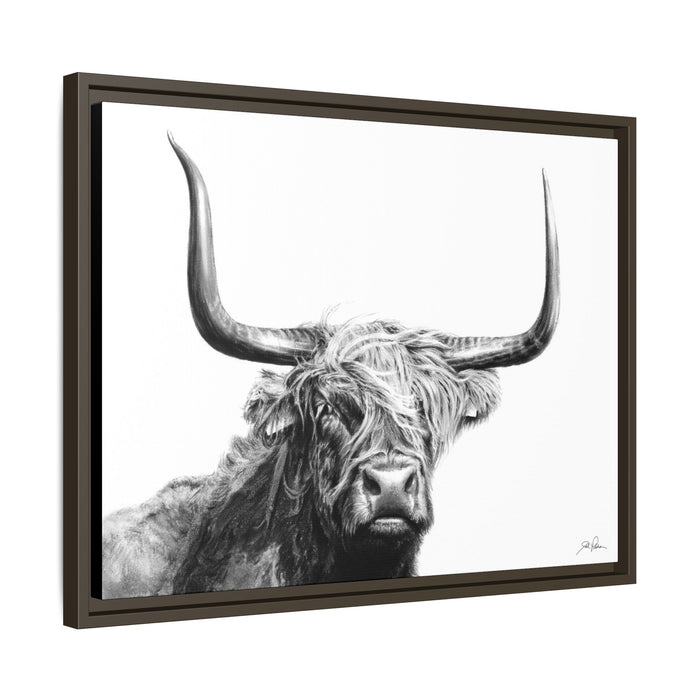 "Highlander" Framed Canvas