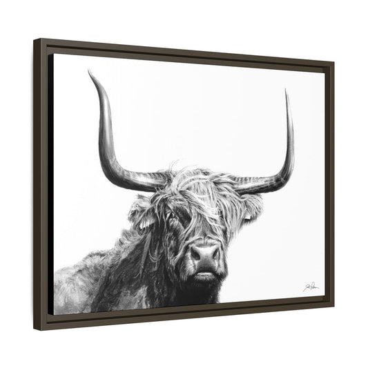 "Highlander" Framed Canvas