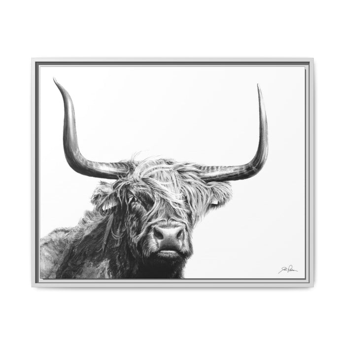 30" x 24" (Horizontal) / White / 1.25"