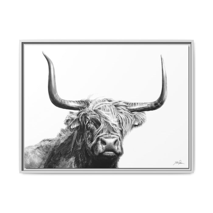 32" x 24" (Horizontal) / White / 1.25"