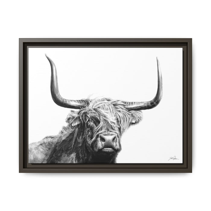 "Highlander" Framed Canvas