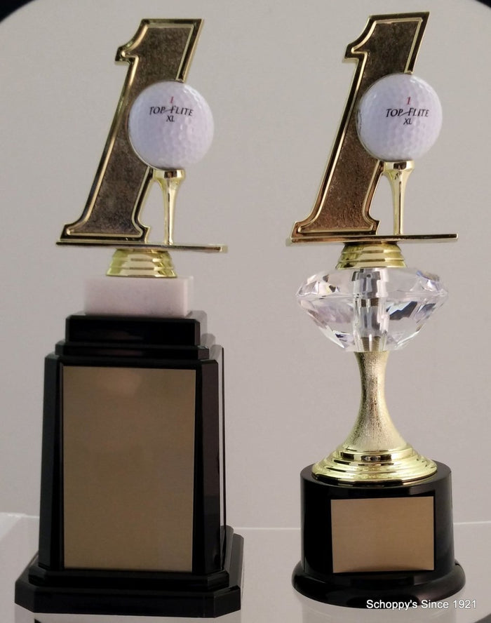Hole In One Tower Base Trophy - Schoppy's Since 1921