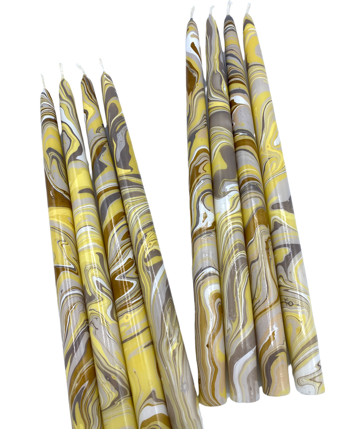 Honey Bee Taper Candle Set