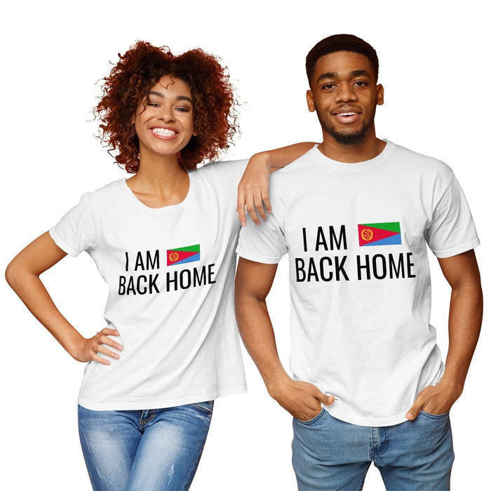 I am Back home Eritrea Couple's T-shirt - Natna Shop
