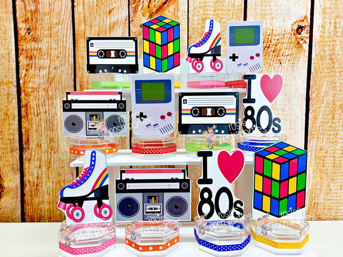 I love 80's Theme Party Decoration Favors