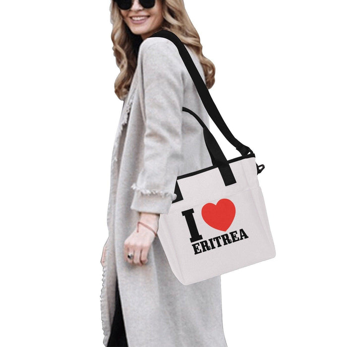 I Love Eritrea Tote Bag with Shoulder Strap - Natna Shop