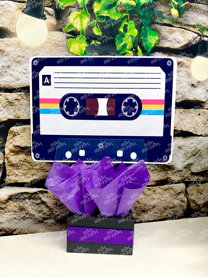 I love the 80s Theme| 80s Birthday Centerpiece | 80s Party Decoration | 80s Birthday | I love 80s Centerpiece | 80s Favors Decor SET OF 6