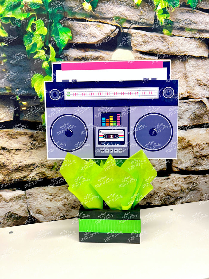 I love the 80s Theme| 80s Birthday Centerpiece | 80s Party Decoration | 80s Birthday | I love 80s Centerpiece | 80s Favors Decor INDIVIDUAL