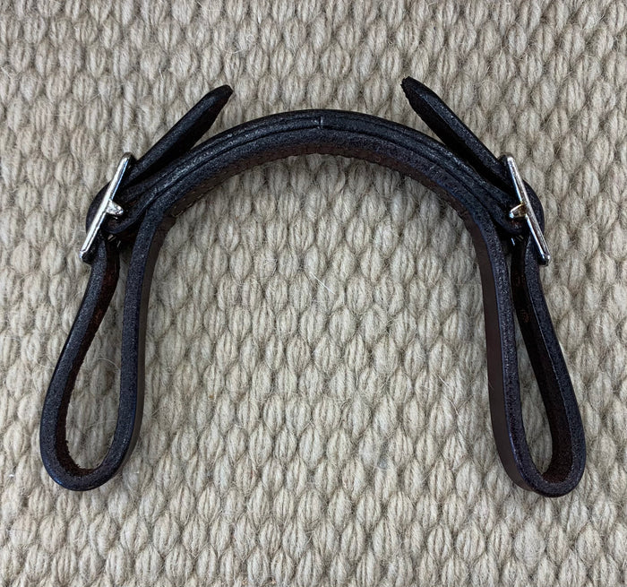 CURB STRAP - CS12 - 1/2" Double Buckle Brown