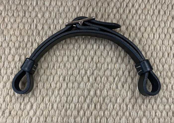CURB STRAP - CS30 - 5/8" Black w/ One Buckle