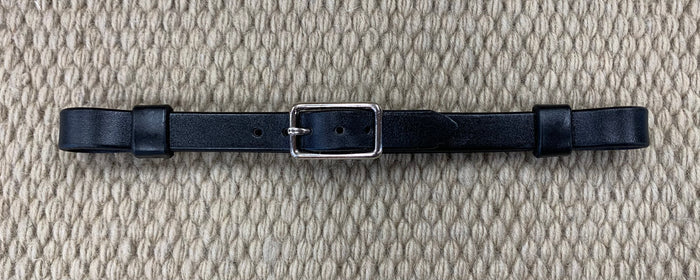 CURB STRAP - CS30 - 5/8" Black w/ One Buckle