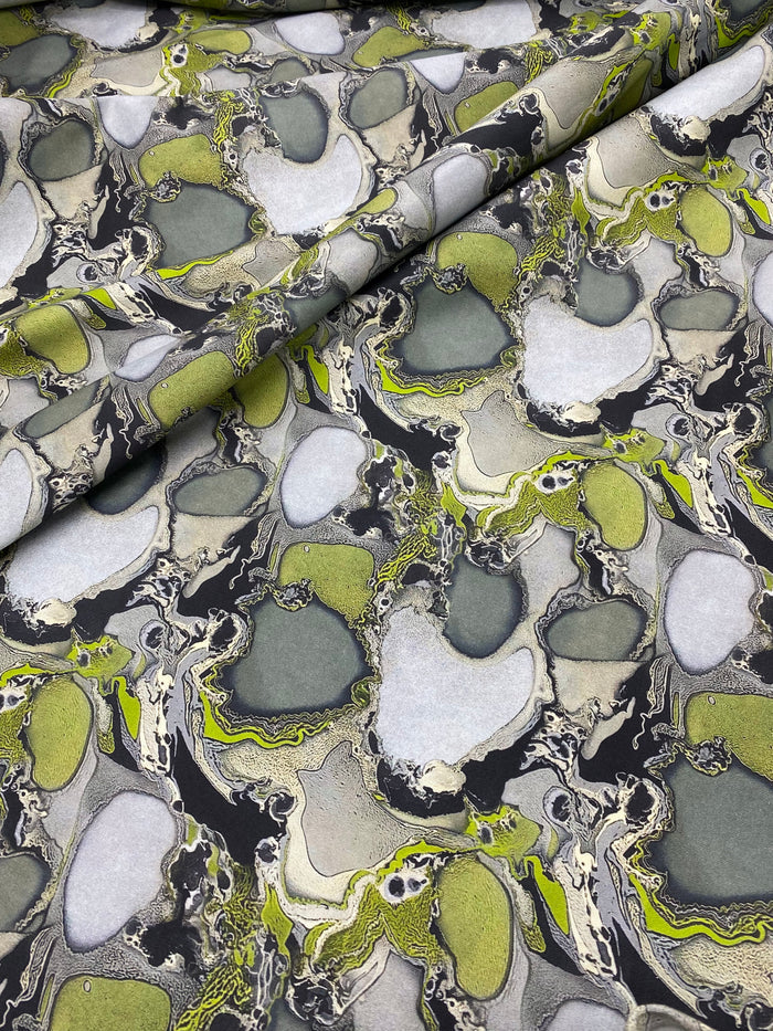Silver Moss Fabric by the Yard