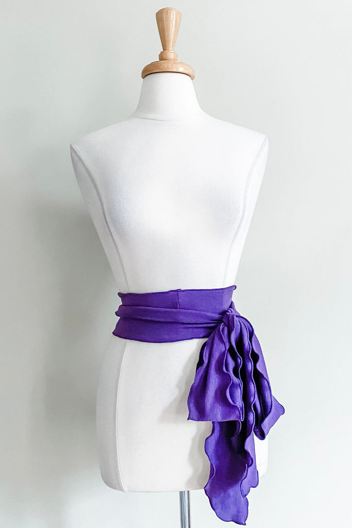 Matching Sash in Purple color from Diane Kroe