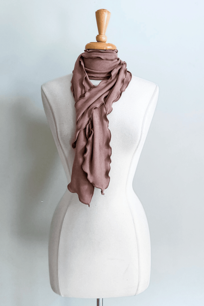 Camel Sash as a Scarf from Diane Kroe