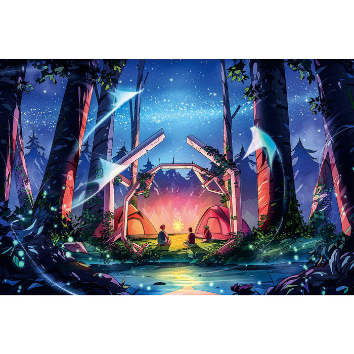 Ingooood Wooden Jigsaw Puzzle 1000 Piece - Camping - Ingooood jigsaw puzzle 1000 piece