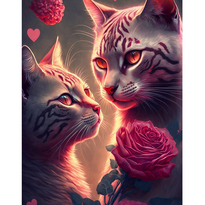 Ingooood Wooden Jigsaw Puzzle 1000 Piece - Deeply Affectionate Cat - Ingooood jigsaw puzzle 1000 piece