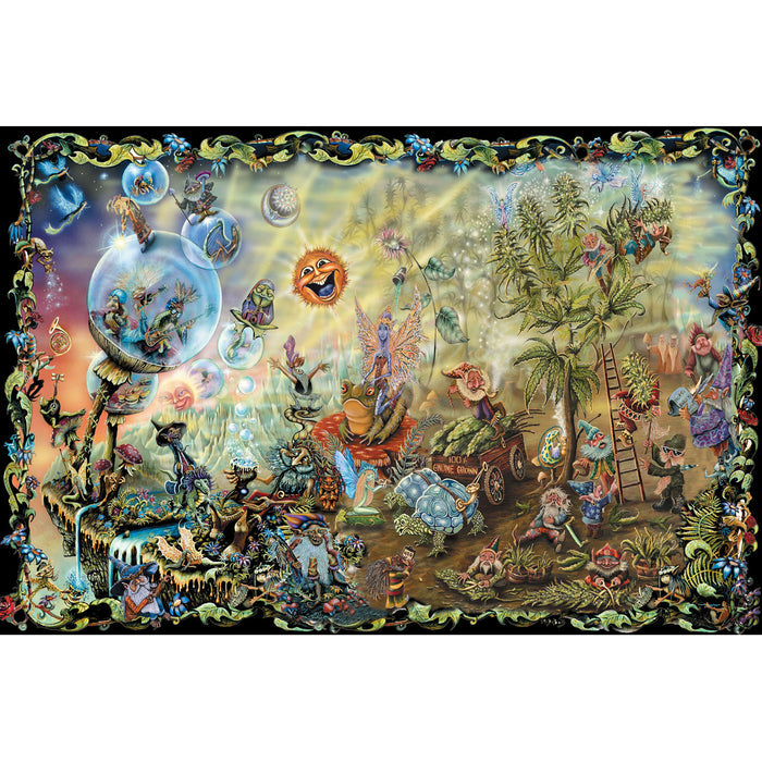 Ingooood Wooden Jigsaw Puzzle 1000 Piece - Elf Country - Ingooood jigsaw puzzle 1000 piece